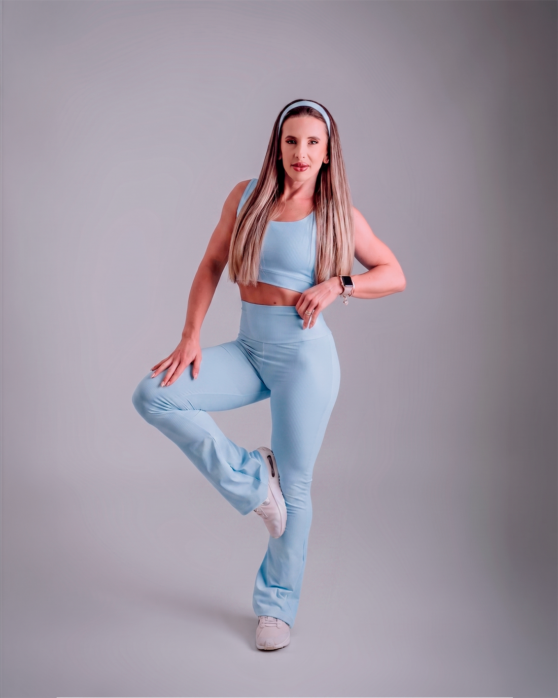 Conjunto Calça Flare + Top