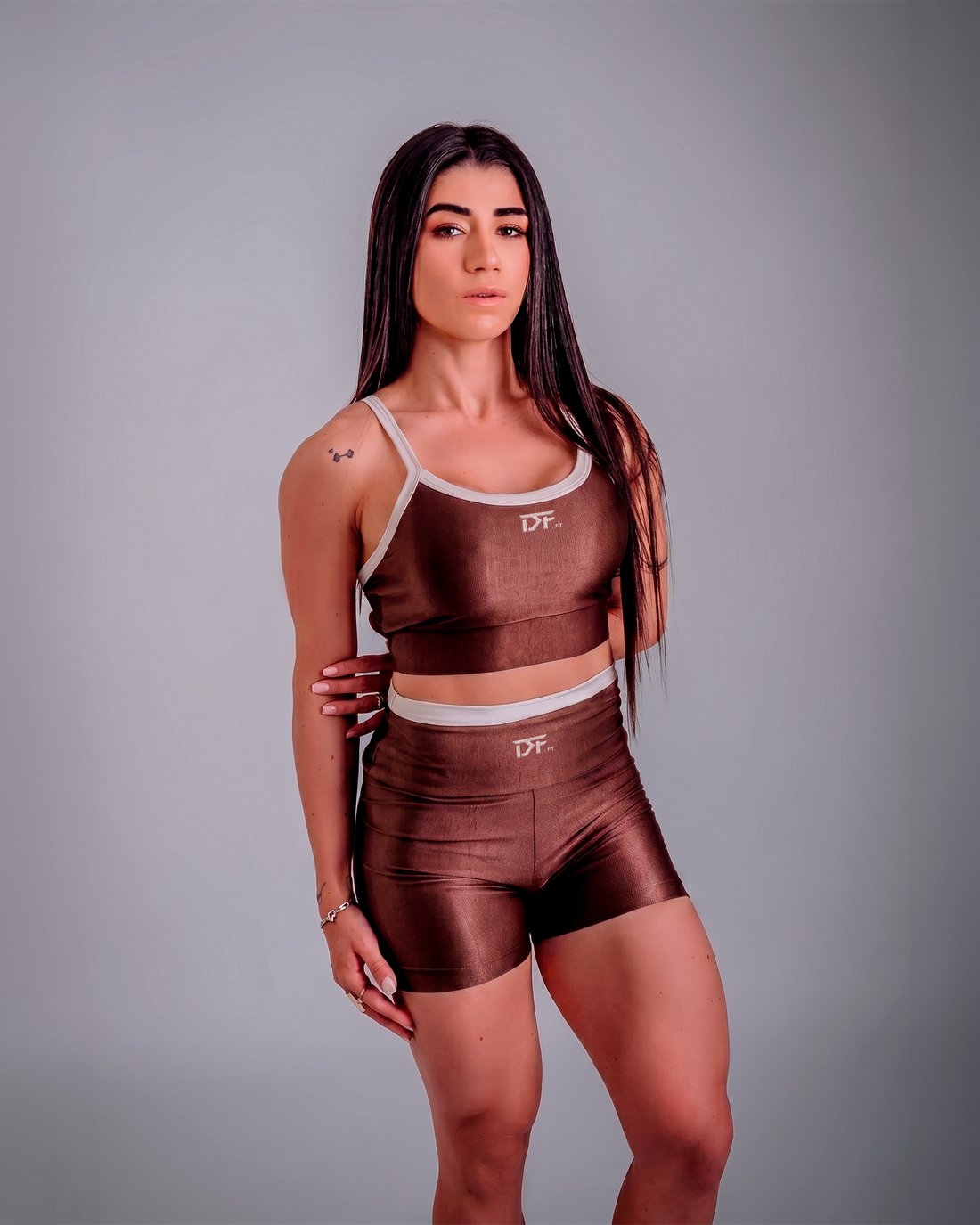 Conjunto Short Duo Canelado