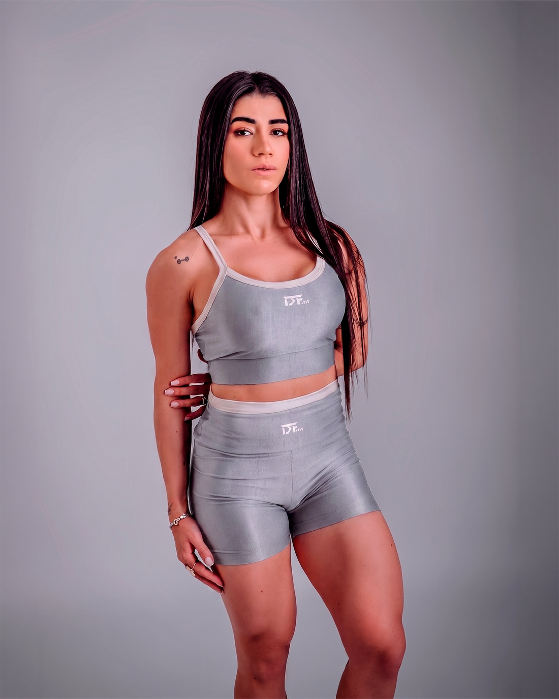 Conjunto Short Duo Canelado