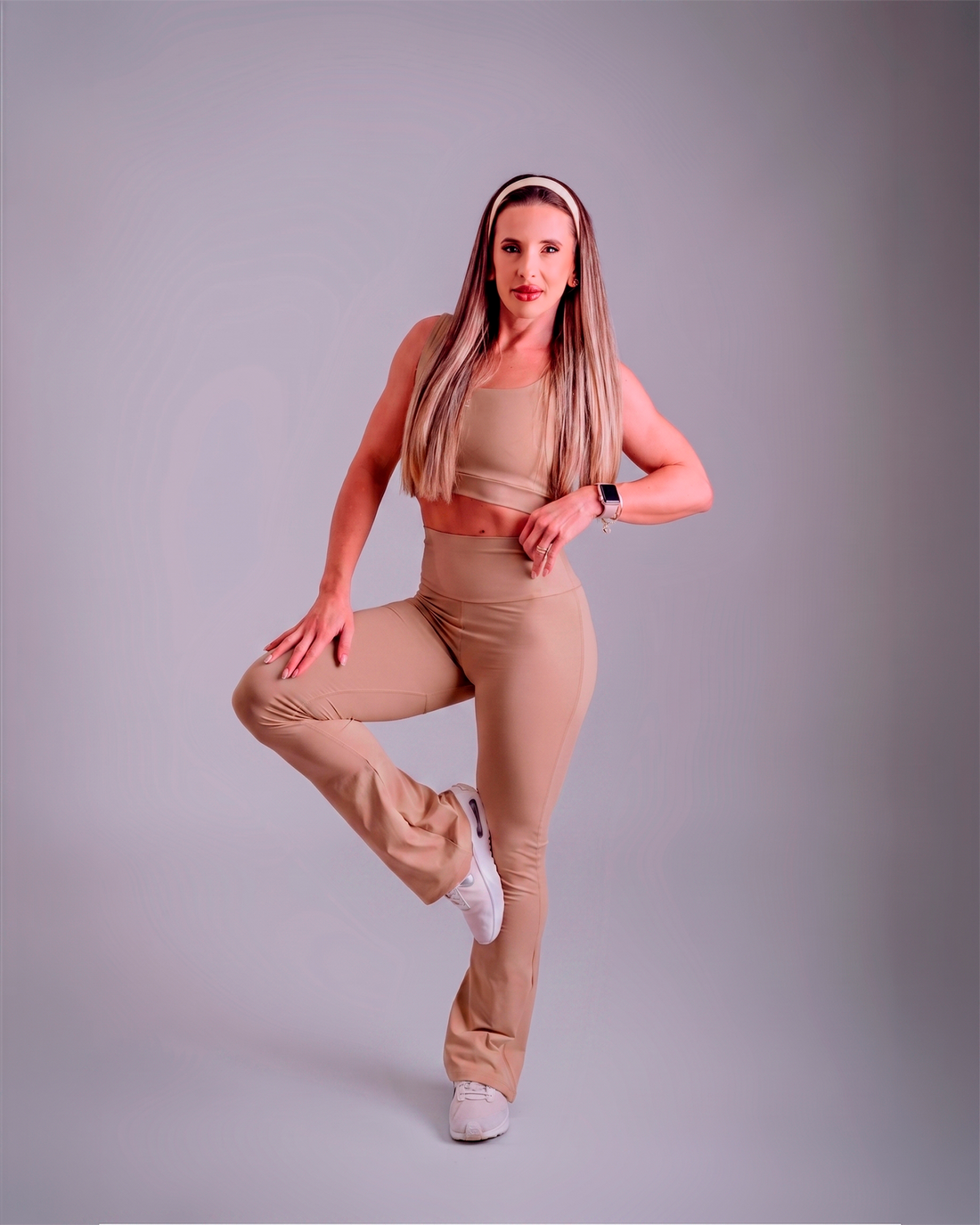 Conjunto Calça Flare + Top