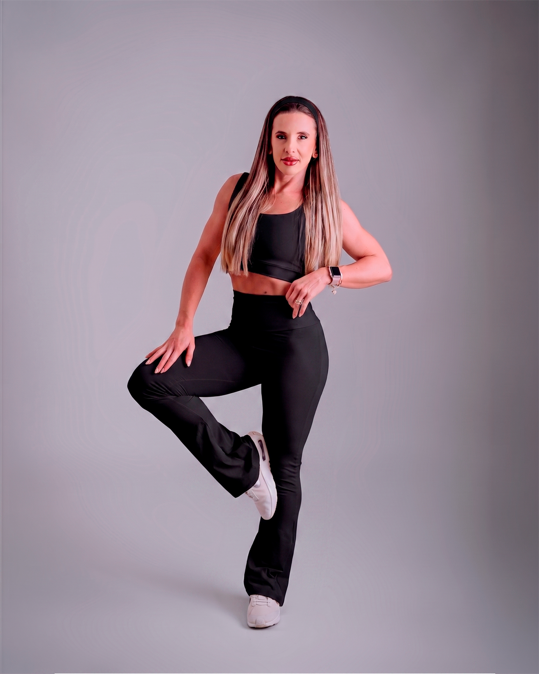 Conjunto Calça Flare + Top