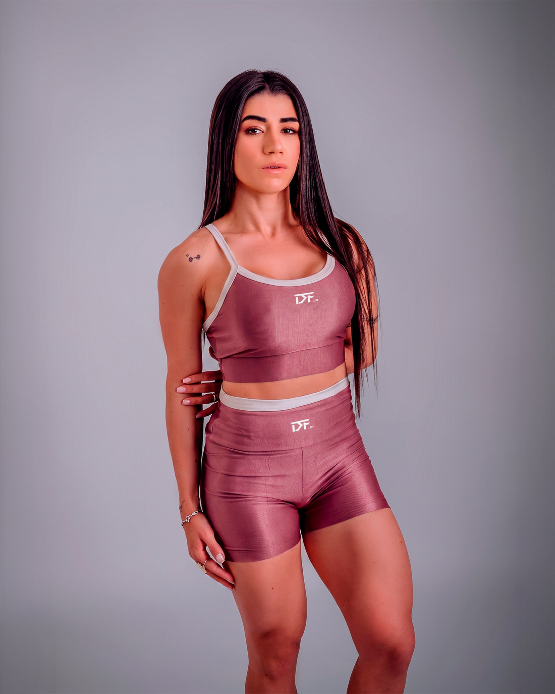 Conjunto Short Duo Canelado