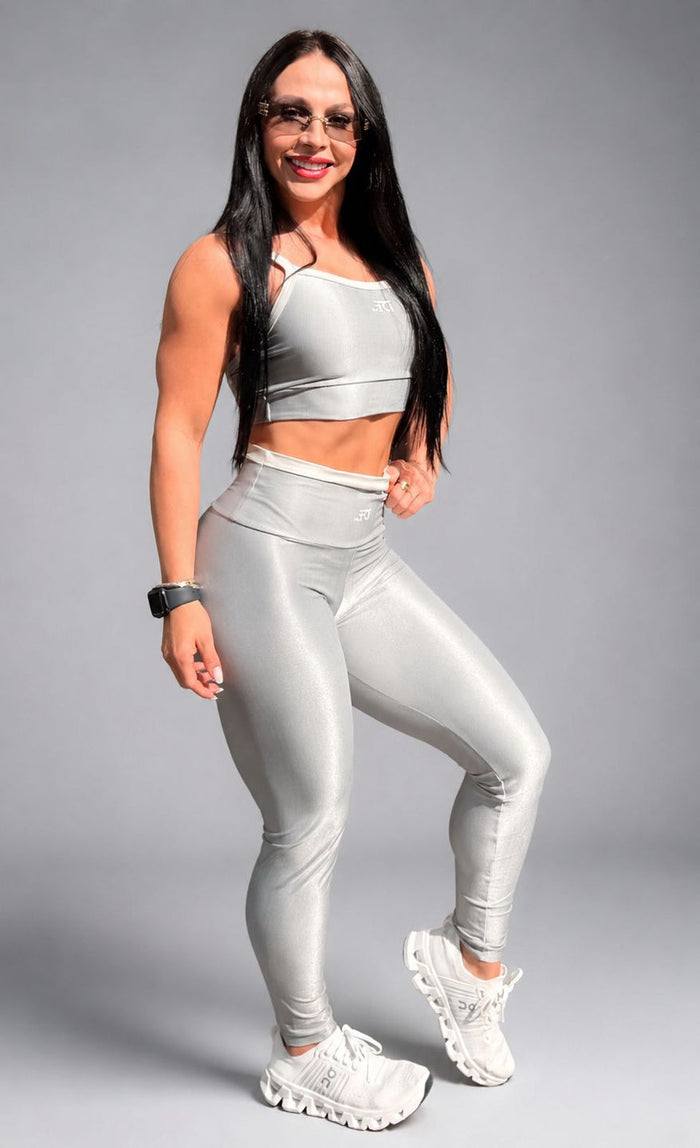 Conjunto Legging Canelado